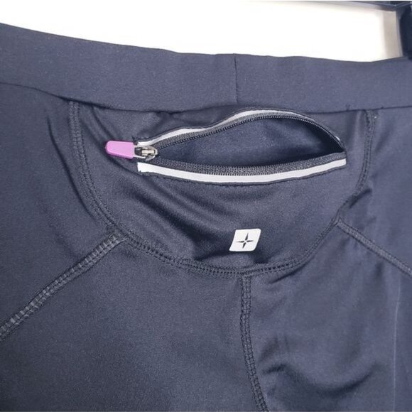 Mountain Warehouse Performance Black Quick Drying Zipper Leggings Women's Size 2 - Picture 8 of 12